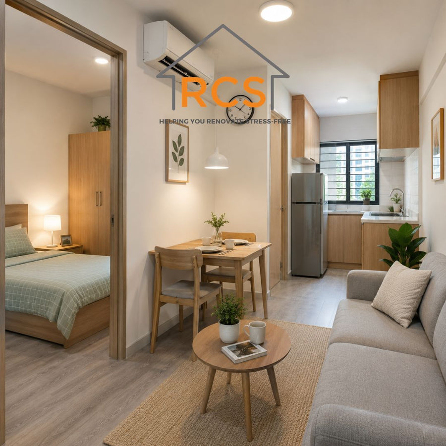 2-Room Flexi BTO Renovation in Singapore
