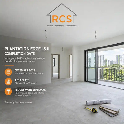 Tengah Plantation Edge Completion Date: Dec 2027 + Reno Cost