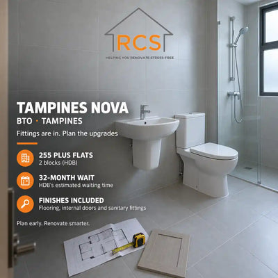 Tampines Nova Completion Date, Units and Reno Cost