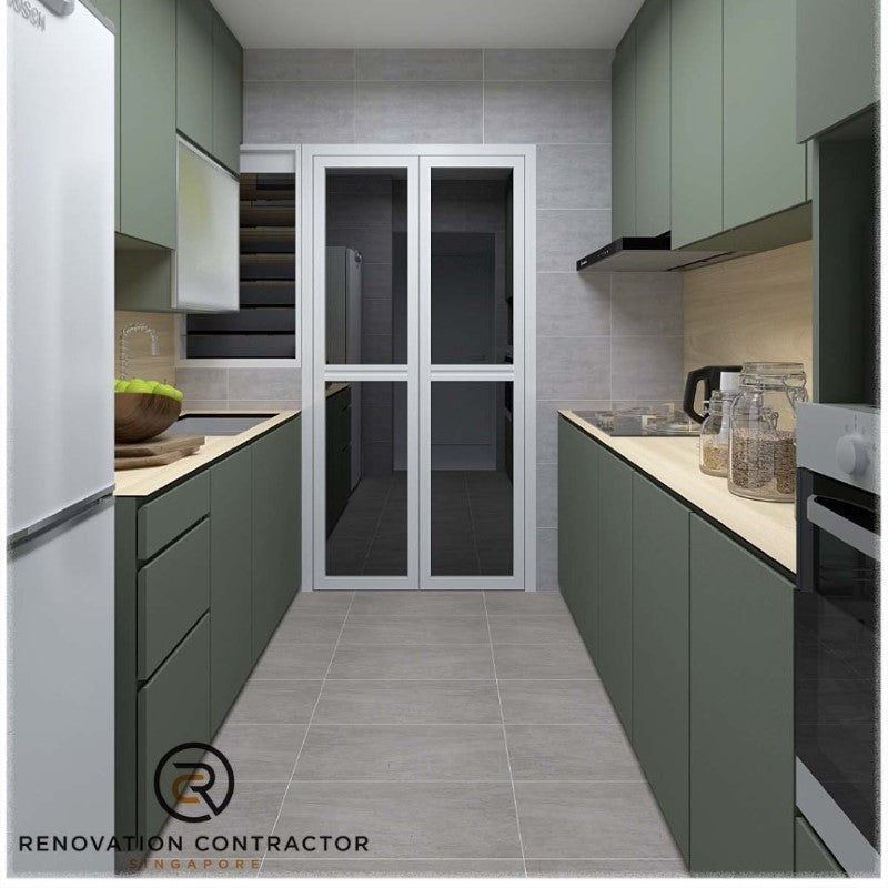 4rm Kitchen Cabinet BTO Package - Premium