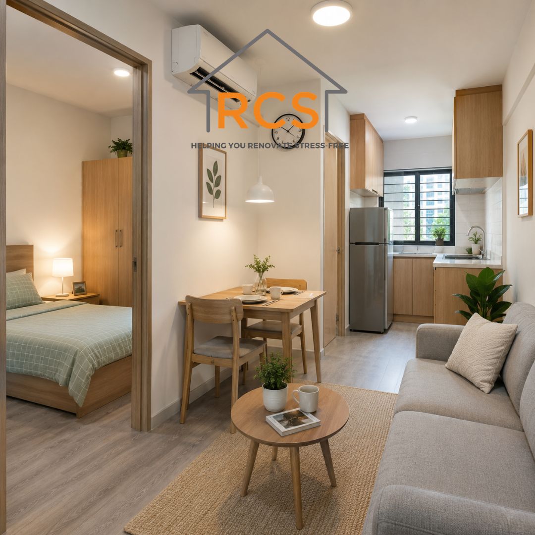 2-Room Flexi BTO Renovation in Singapore 