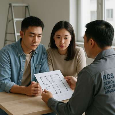 Best Renovation Contractor Singapore | RCS Transparent HDB Packages