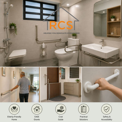 EASE & Elderly-Friendly HDB Fittings: Grants, Cost & Guide (2026)