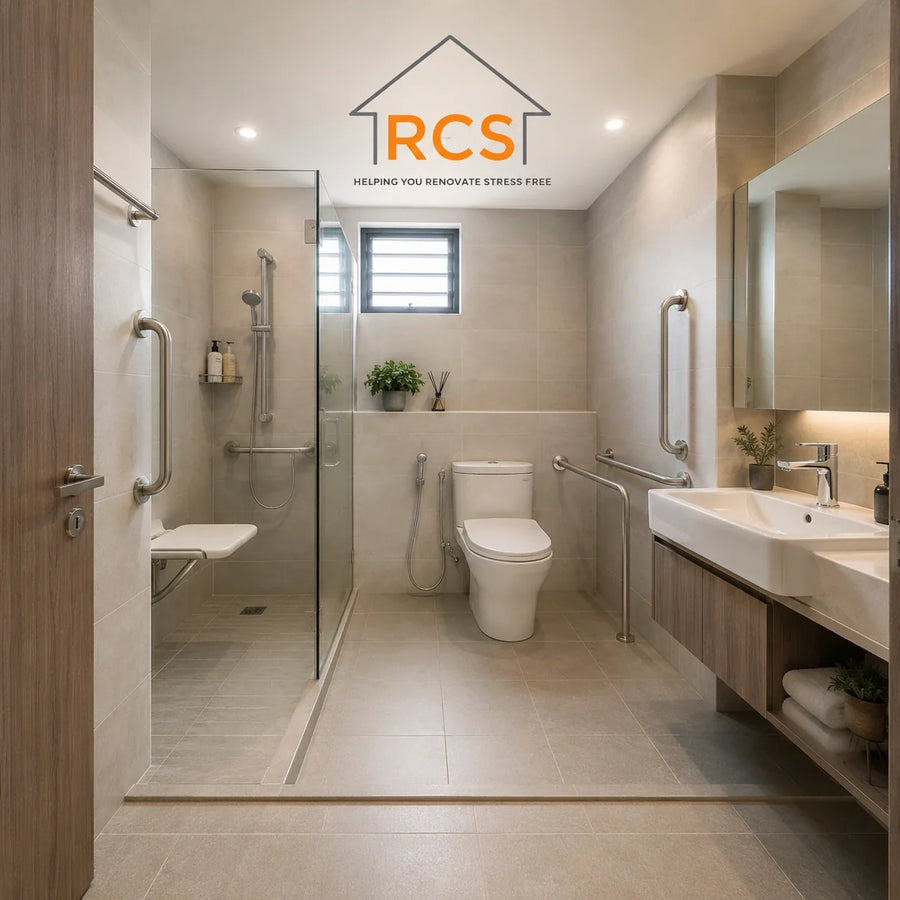 Elderly-Friendly Bathroom Renovation Singapore