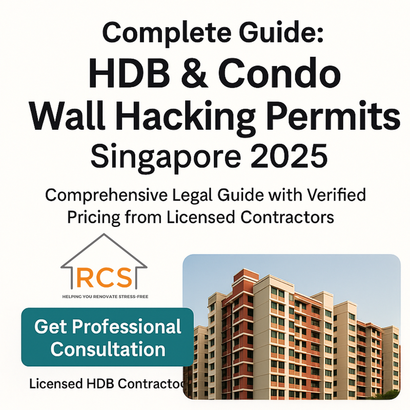 HDB & Condo Wall Hacking Permit 