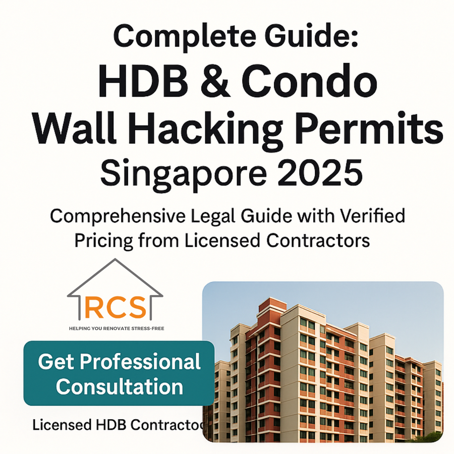 HDB & Condo Wall Hacking Permit 
