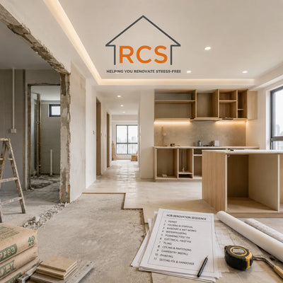 HDB Renovation Sequence 2026: 11 Stages in Order