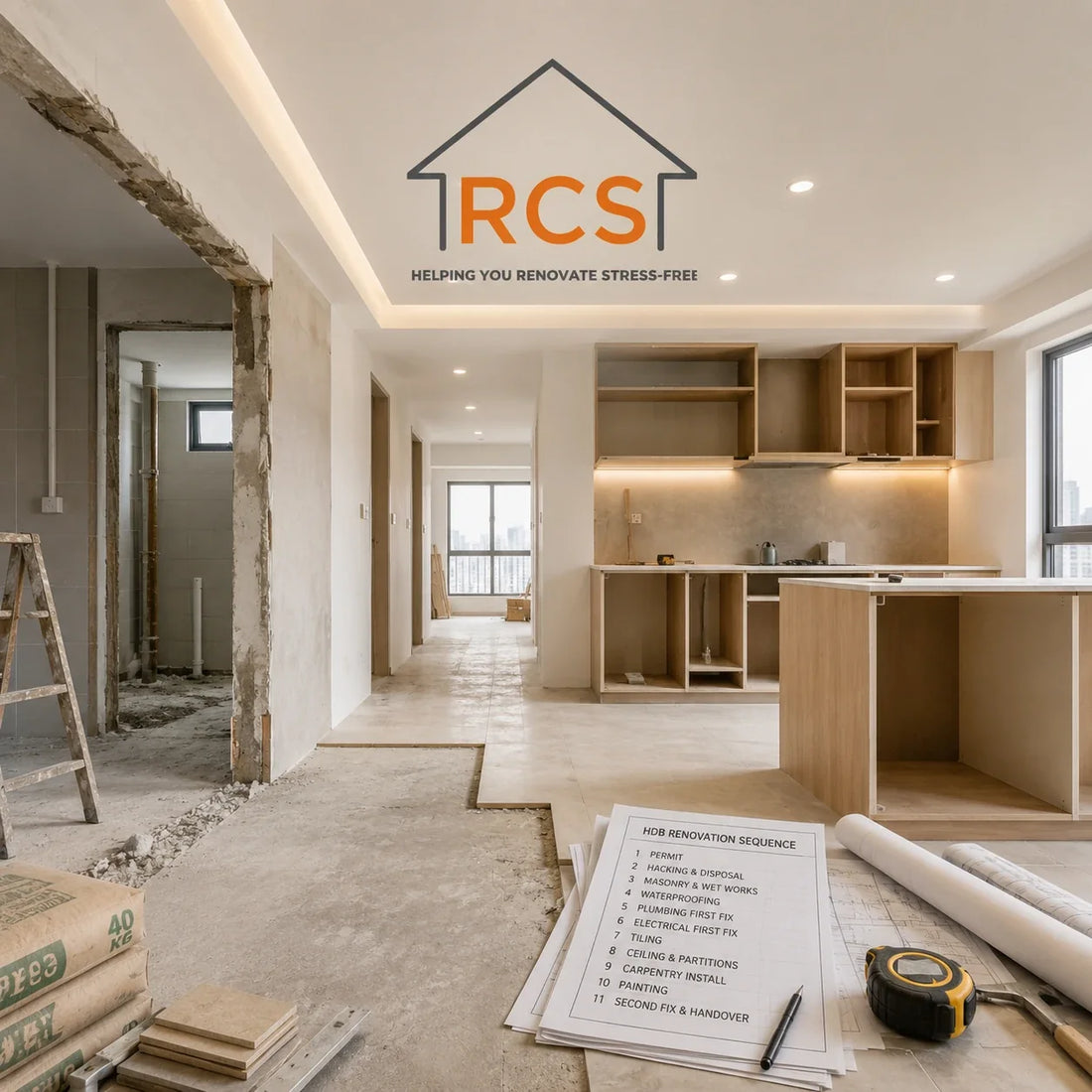 HDB Renovation Sequence 2026