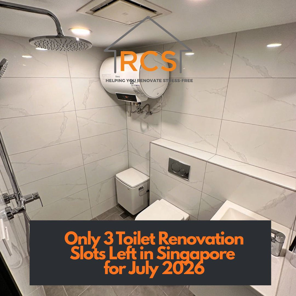  July 2026 Toilet Renovation Singapore