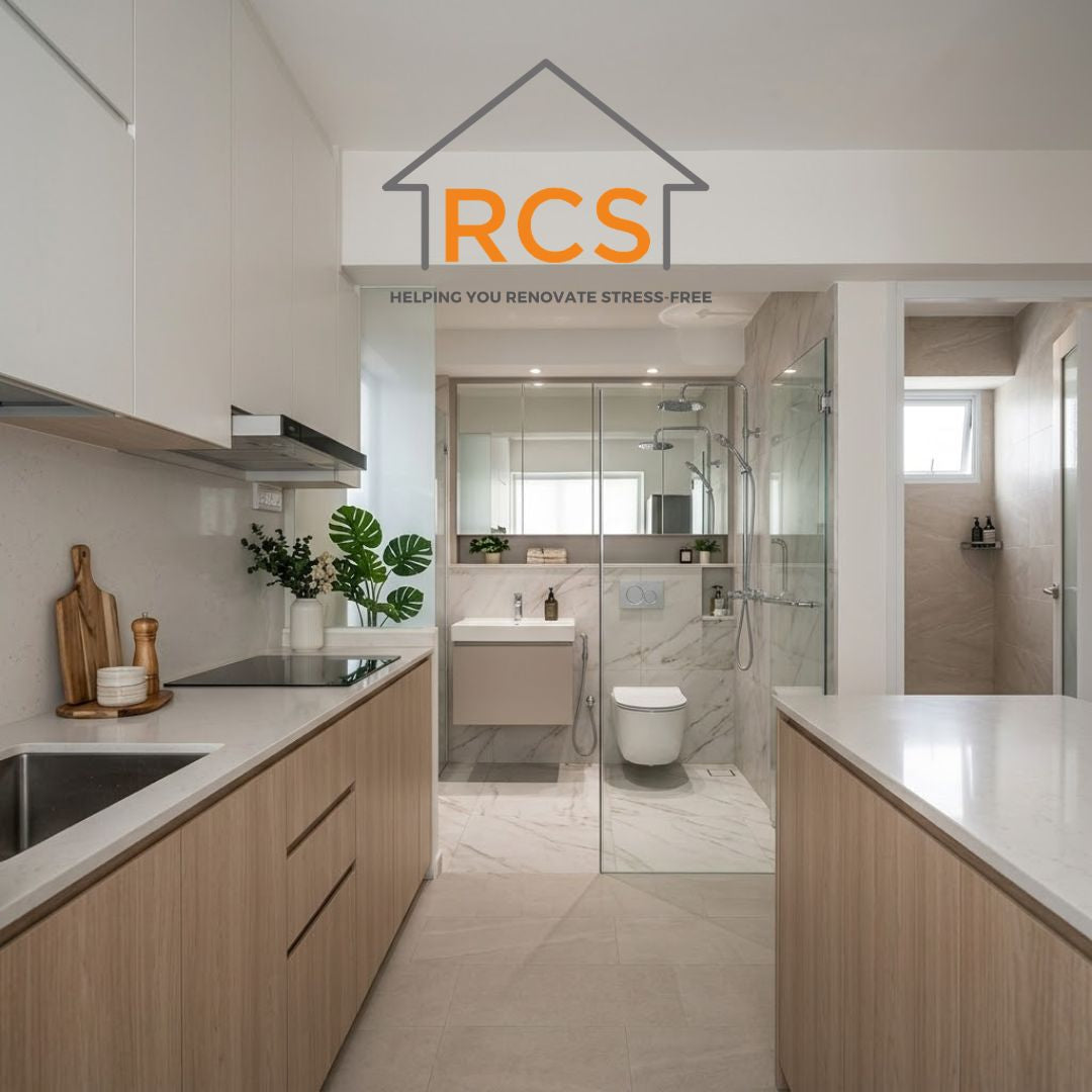 Kitchen + 2 Toilets Renovation Package 2026