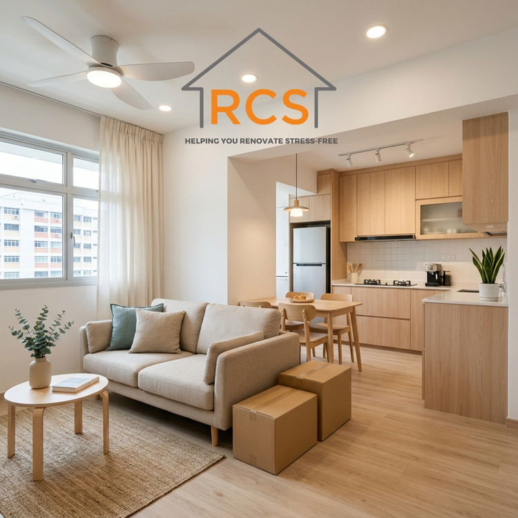 Move-In Ready BTO Renovation Package 2026 (From $7,290) | RCS
