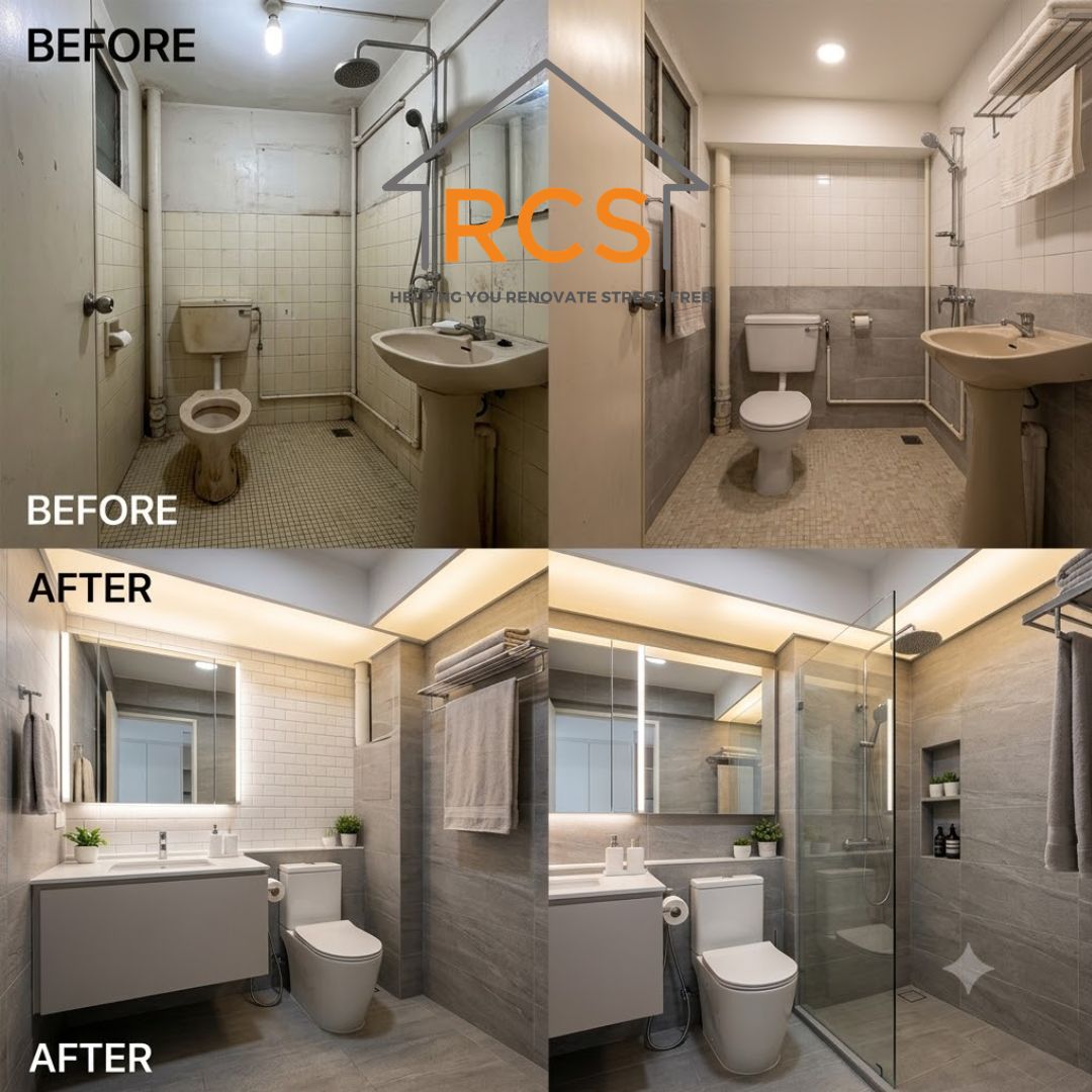 Single Toilet Renovation Package