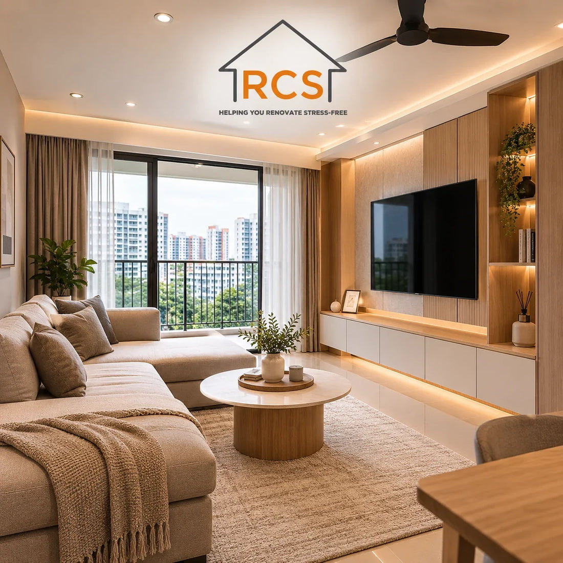 Home renovation packages in Singapore by RCS