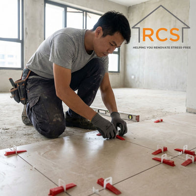 Professional Tiling in Singapore: Tile Levelling System Experts
