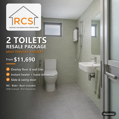 2 Toilets Resale Package - Most Popular (Overlay)
