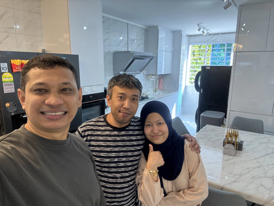 Sham & Waniee - 5 room Resale Yishun Ring Rd