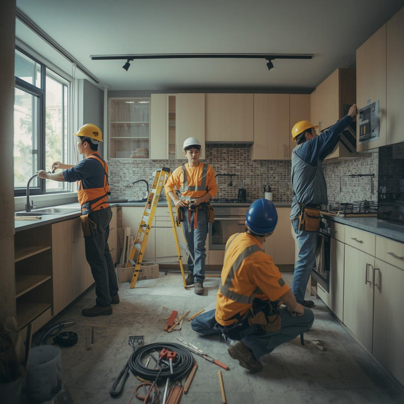 Start works and manage changes. Work begins on-site with structured progress and live updates.